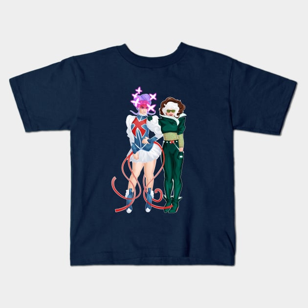 Gala Gals III Kids T-Shirt by carcrashcarlos